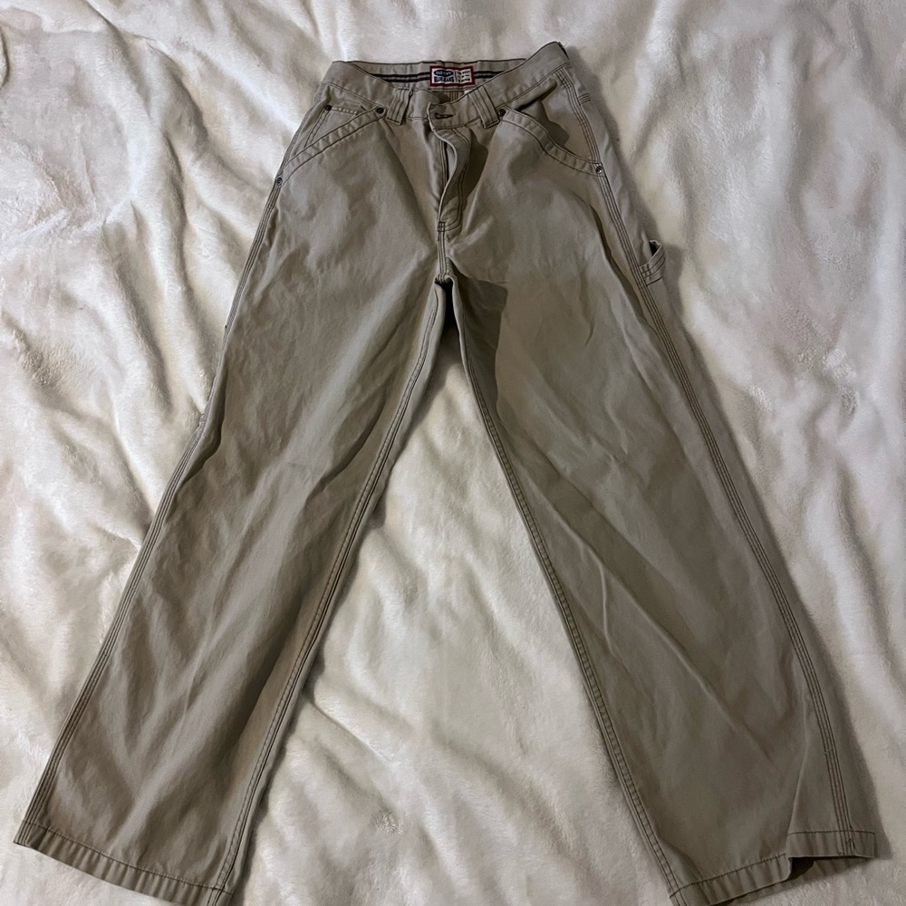 Old Navy Boys Khaki Cargo Pants! Very good condition